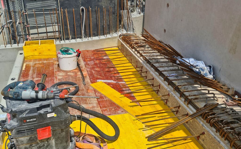Nachträglicher Bewehrungsanschluss Berlin – Alt- und Neubeton wirtschaftlich verbinden